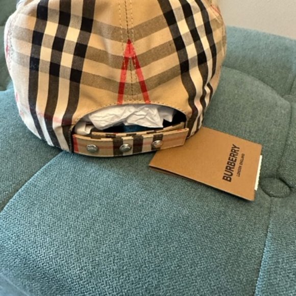Burberry Ball Cap (New) - Picture 3 of 3